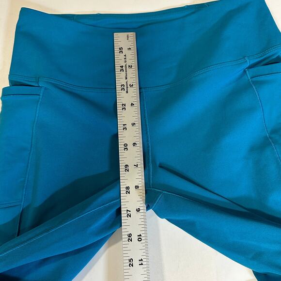 Mountain Hardwear Women's Leggings XS Blue Pockets - Picture 7 of 8